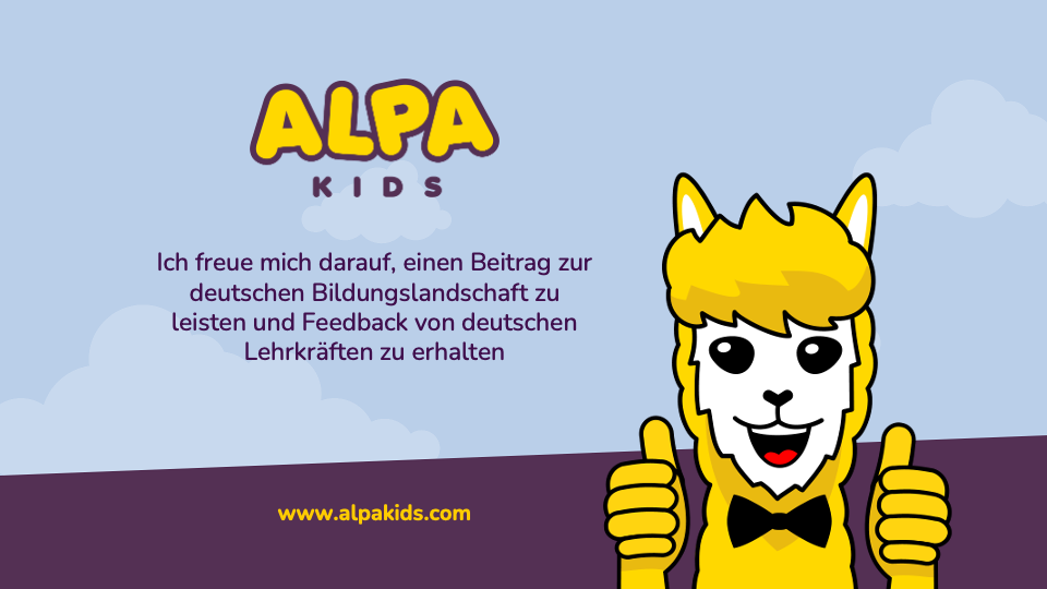 ALPA Kids Lern-App für Kinder von 3–8 Jahren – digitale Lernspiele für Kita und Grundschule